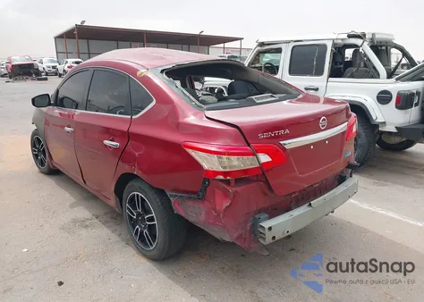 2014 Nissan Sentra S из США, поврежденный, VIN 3N1AB7AP9EY340525